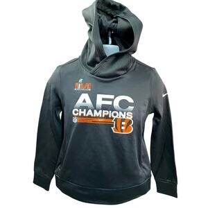 Women’s Nike 2022 AFC Champs Cincinnati Bengals Hoodie Sweatshirt Adult Large